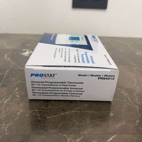 New! Unused! ProStat Universal Programmable Thermostat PRS4210 - Picture 5 of 7